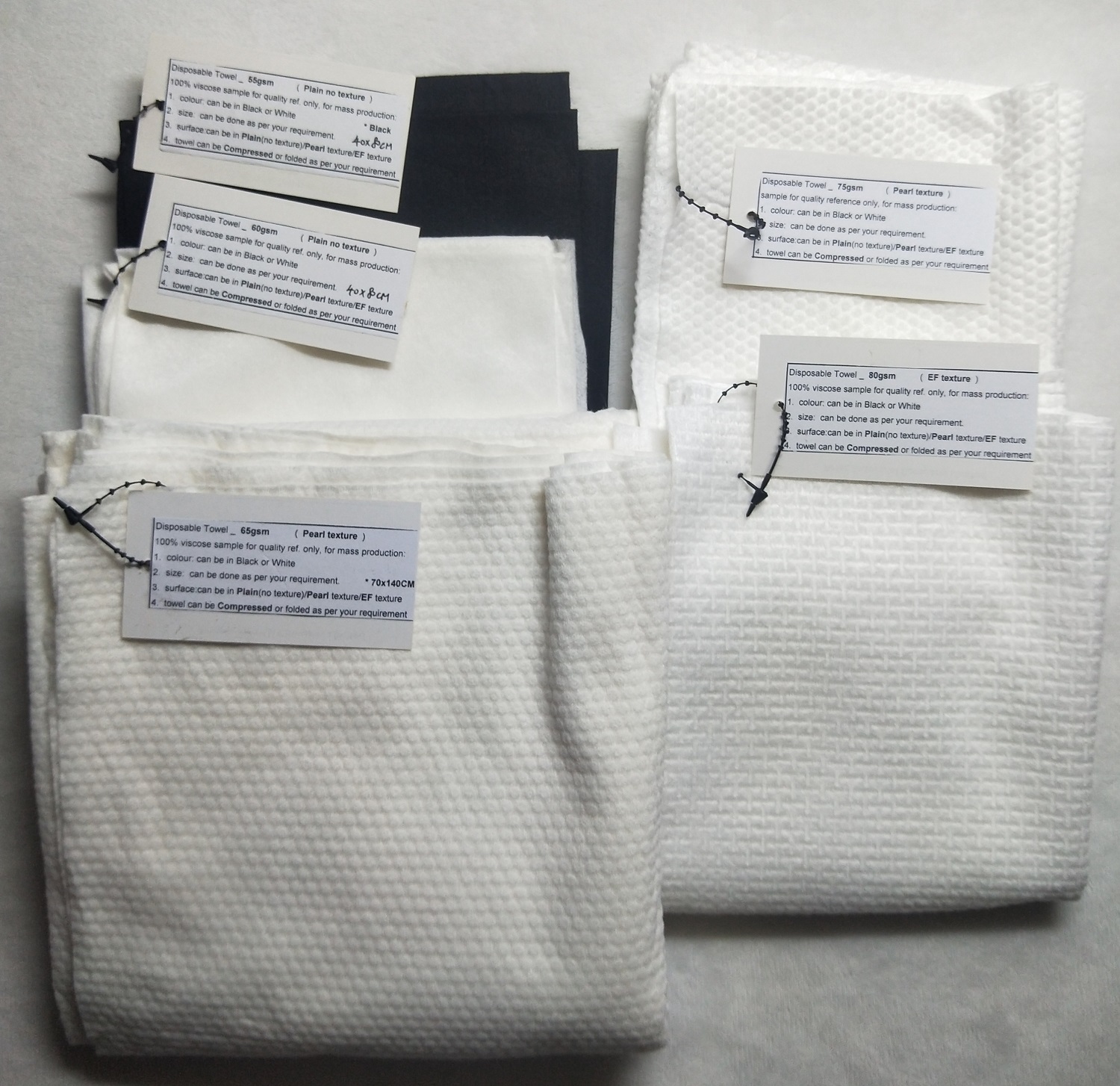Disposable towel _material ref